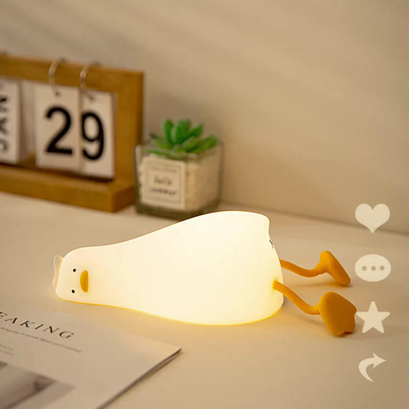 Veilleuse LED bébé - Léonard le canard