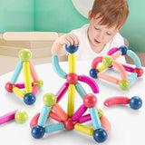 Jeu de bloc contruction magnétique Montessori - Magnetoy™