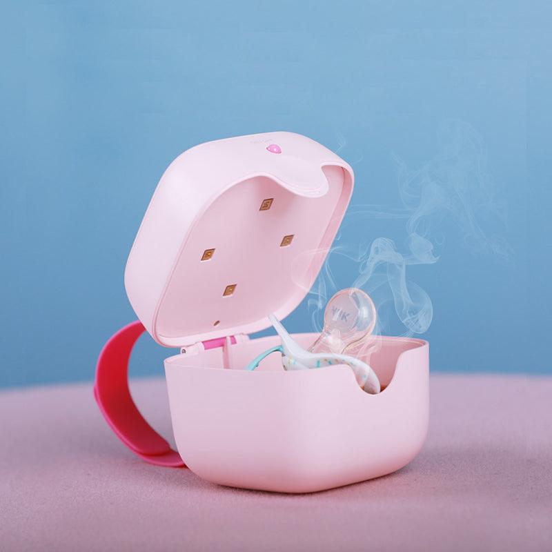 Baby pacifier sterilizer box