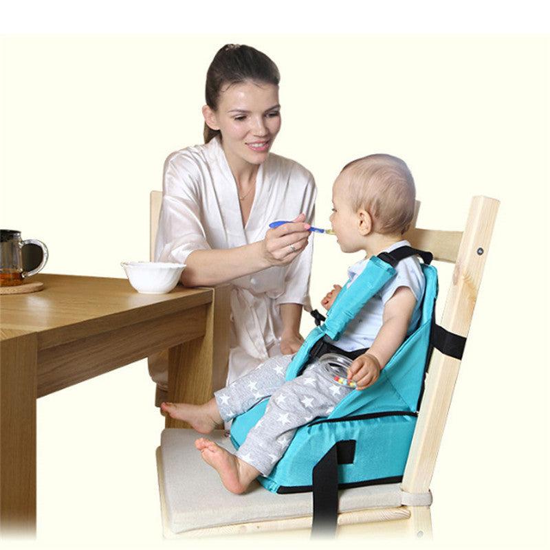 Réhausseur de chaise bébé pliable et portable
