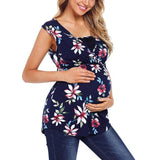 Robe de grossesse à imprimé floral