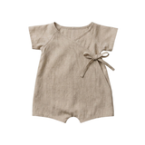 Barboteuse Été Bébé Kimono en Lin