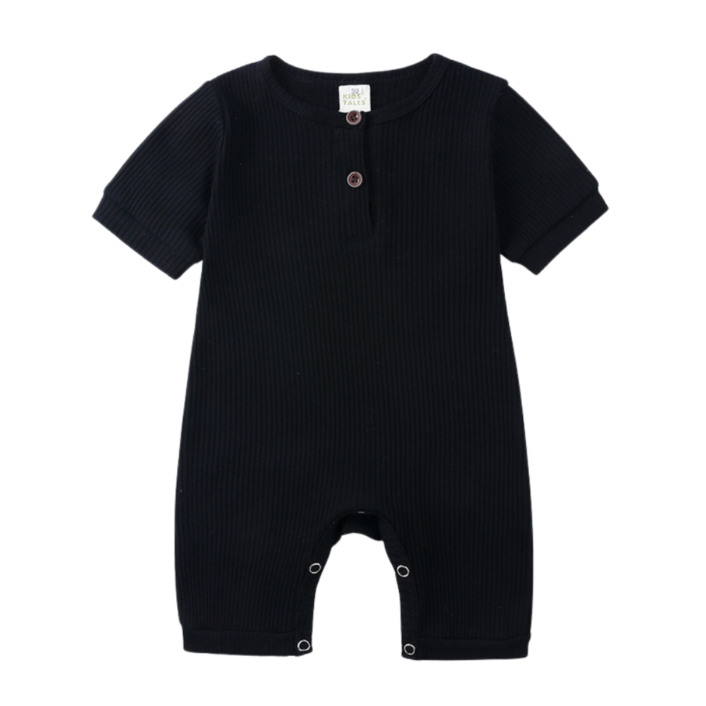 Combinaison Bébé Coton - Manches Courtes
