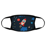 Maschera protettiva "Rocket" riutilizzabile per bambini di età superiore ai 2 anni