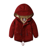 Manteau Hiver Enfant Doublure Polaire