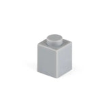 Gris brique lego 1x1 rond avec 50pcs bloc construction lego parfait pour assemblage créatif