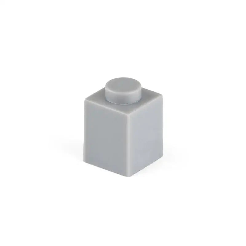 Gris brique lego 1x1 rond avec 50pcs bloc construction lego parfait pour assemblage créatif