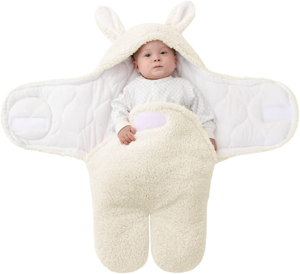 Nid d'ange / Chancelière Polaire Lapin pour Bébé