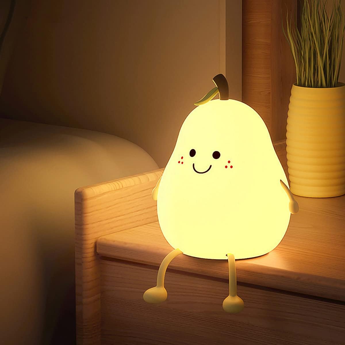 Pear Night Light for Kids and Babies