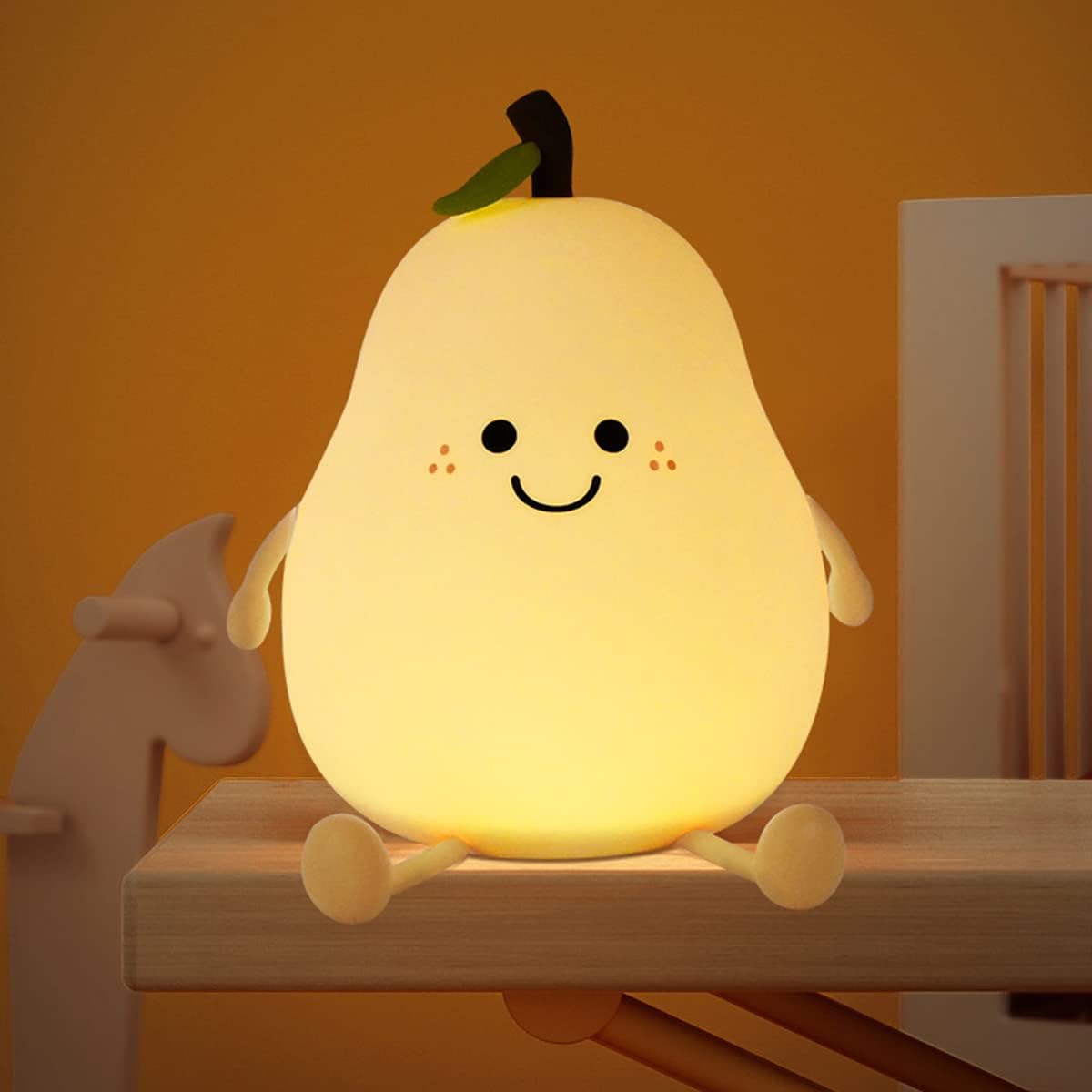 Pear Night Light for Kids and Babies