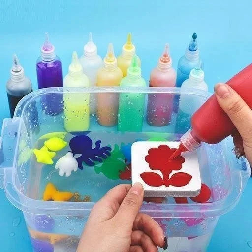 FunnyColors™ - 3D aquatic children's toy kit