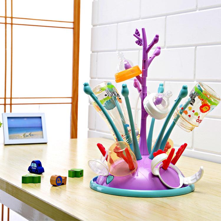 Séche-biberon multicolore pour bébé
