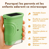 Kit microscopio con schermo che allontana dagli schermi (+ 50 SCHEDE IN OMAGGIO)