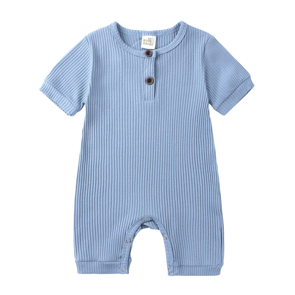 Combinaison Bébé Coton - Manches Courtes
