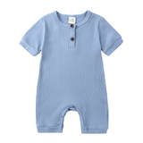 Combinaison Bébé Coton - Manches Courtes