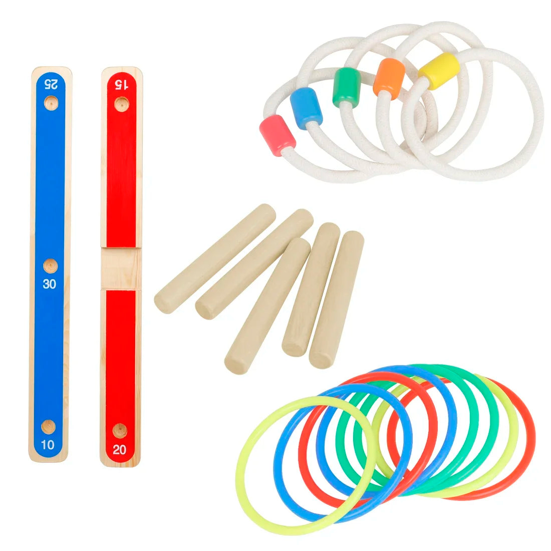 Wooden Ring Toss Game