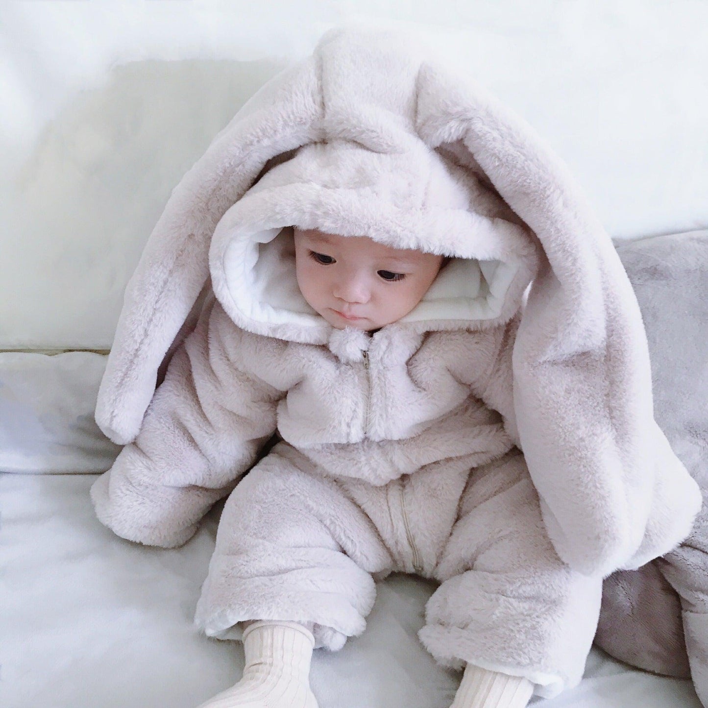 Combinaison lapin pour nouveau-né