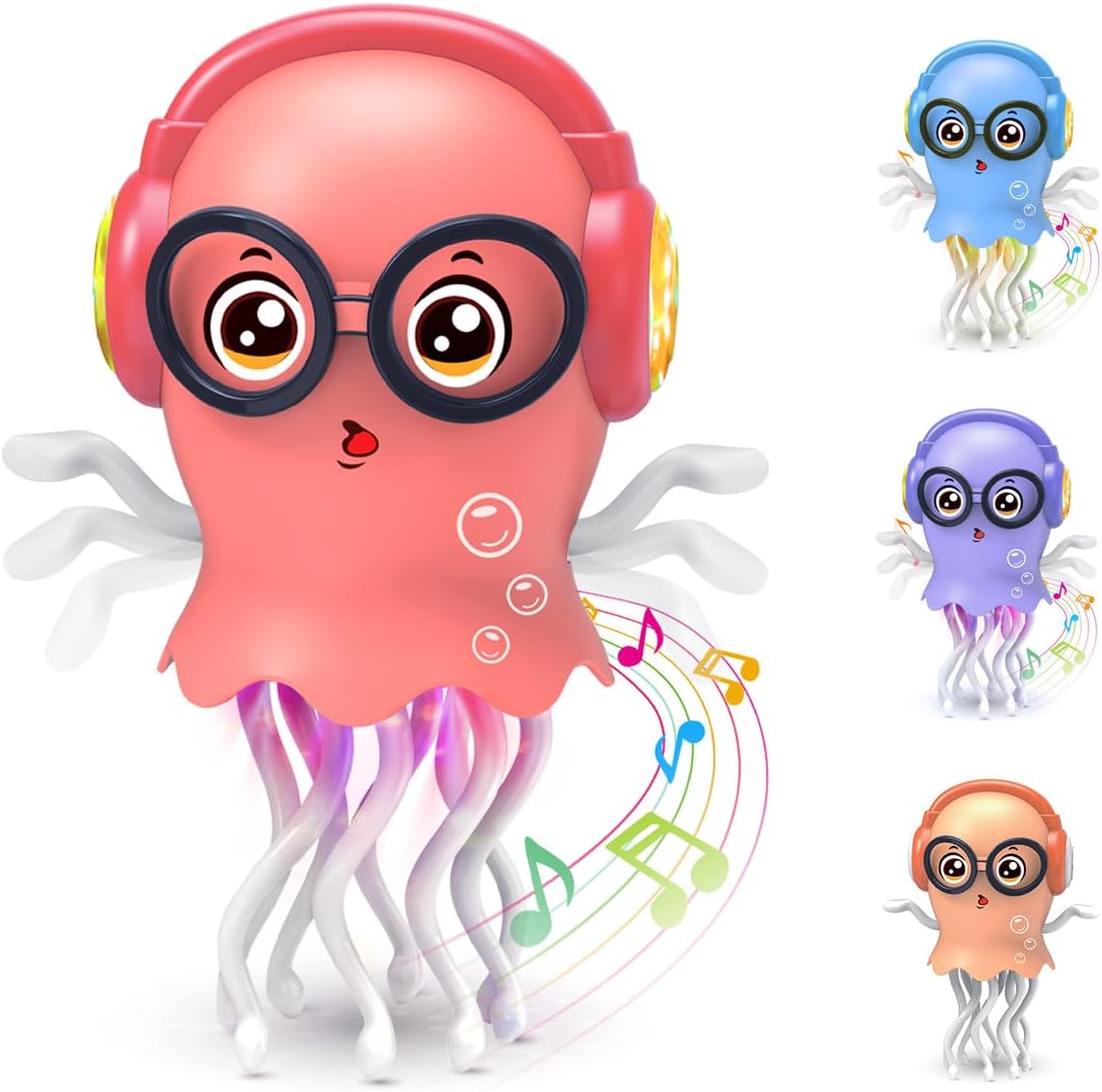 Popi la Pieuvre - 🐙 Le jouet qui fait rire bébé à tous les coups + EBOOK GRATUIT: "20 différentes façons de jouer avec Popi"