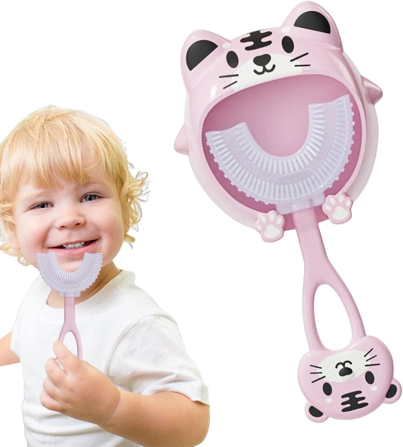 U-Shaped Toothbrushes for Children