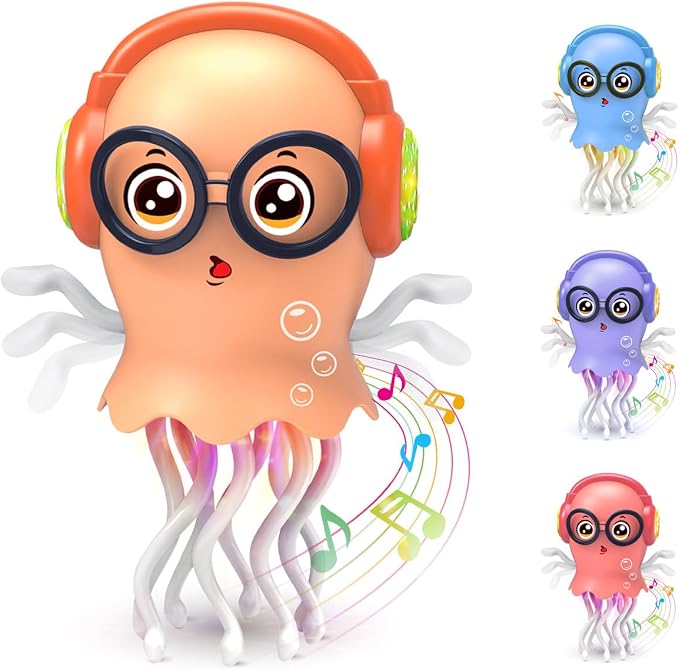 Popi la Pieuvre - 🐙 Le jouet qui fait rire bébé à tous les coups + EBOOK GRATUIT: "20 différentes façons de jouer avec Popi"