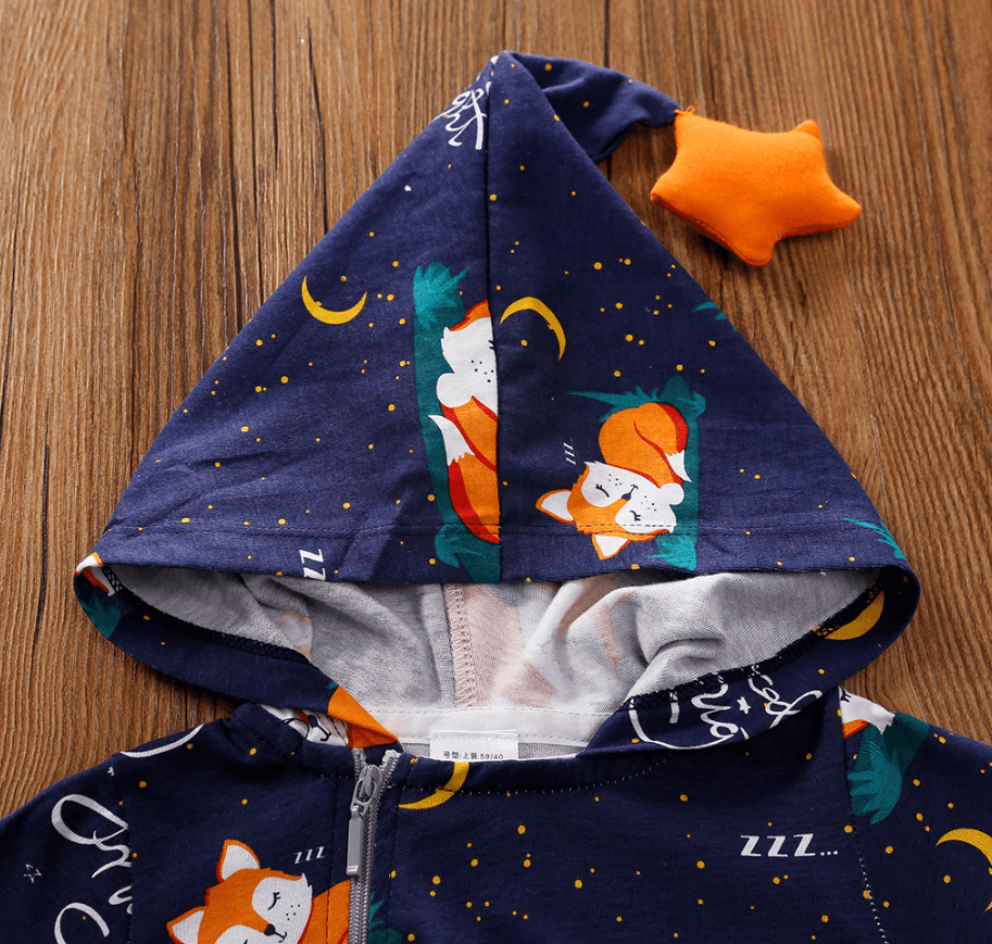 Combinaison pour bébé motif renard