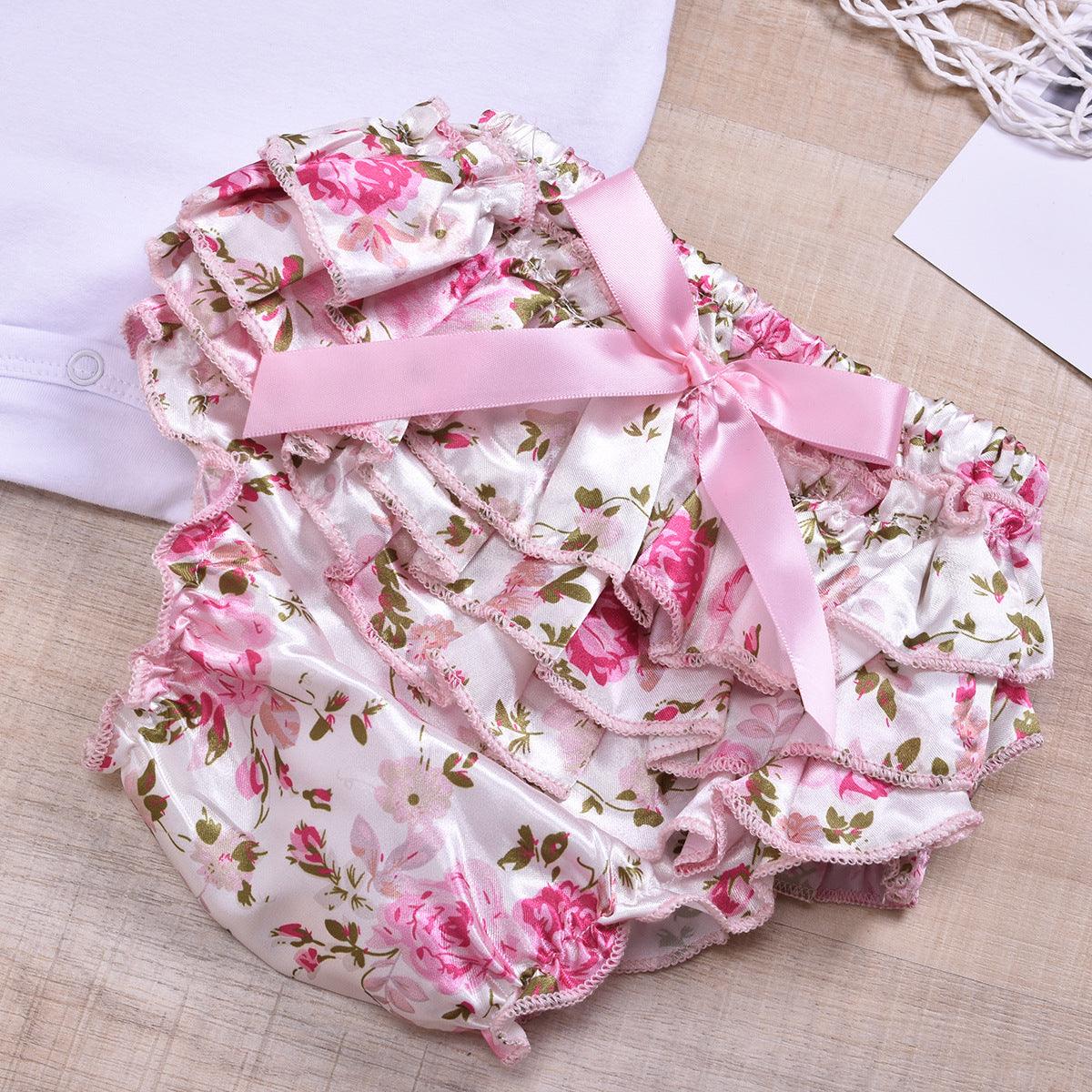 Ensemble pyjama fleuri pour bébé