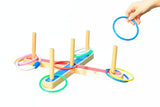 Wooden Ring Toss Game