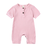 Combinaison Bébé Coton - Manches Courtes