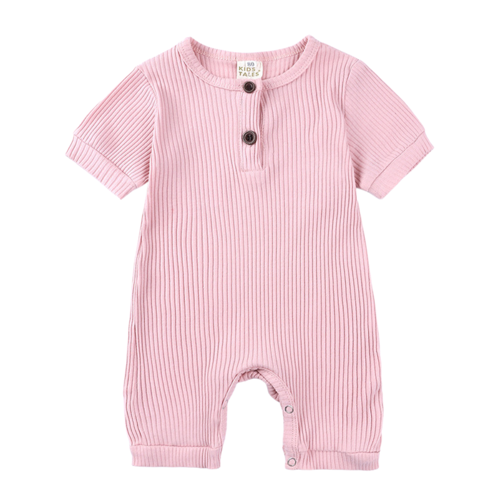 Combinaison Bébé Coton - Manches Courtes