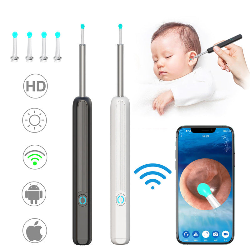 CleanOreille™  - Otoscope Nettoyeur d'oreille avec Caméra