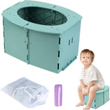 Pot de Toilette Pliable de Voyage Enfant