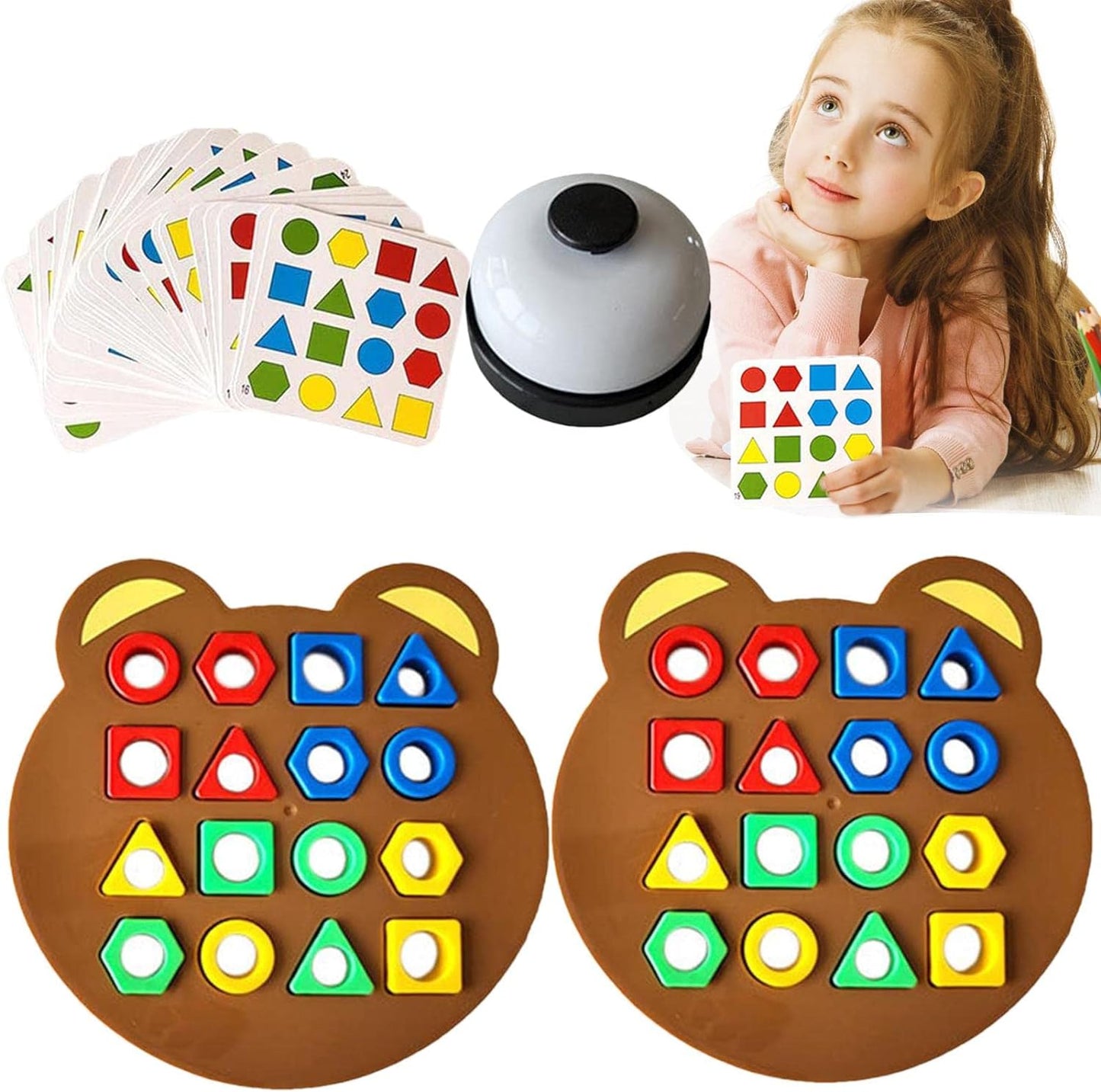 Gioco di Associazione Forme Geometriche e Colori