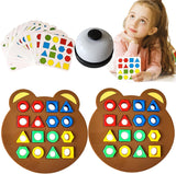 Gioco di Associazione Forme Geometriche e Colori
