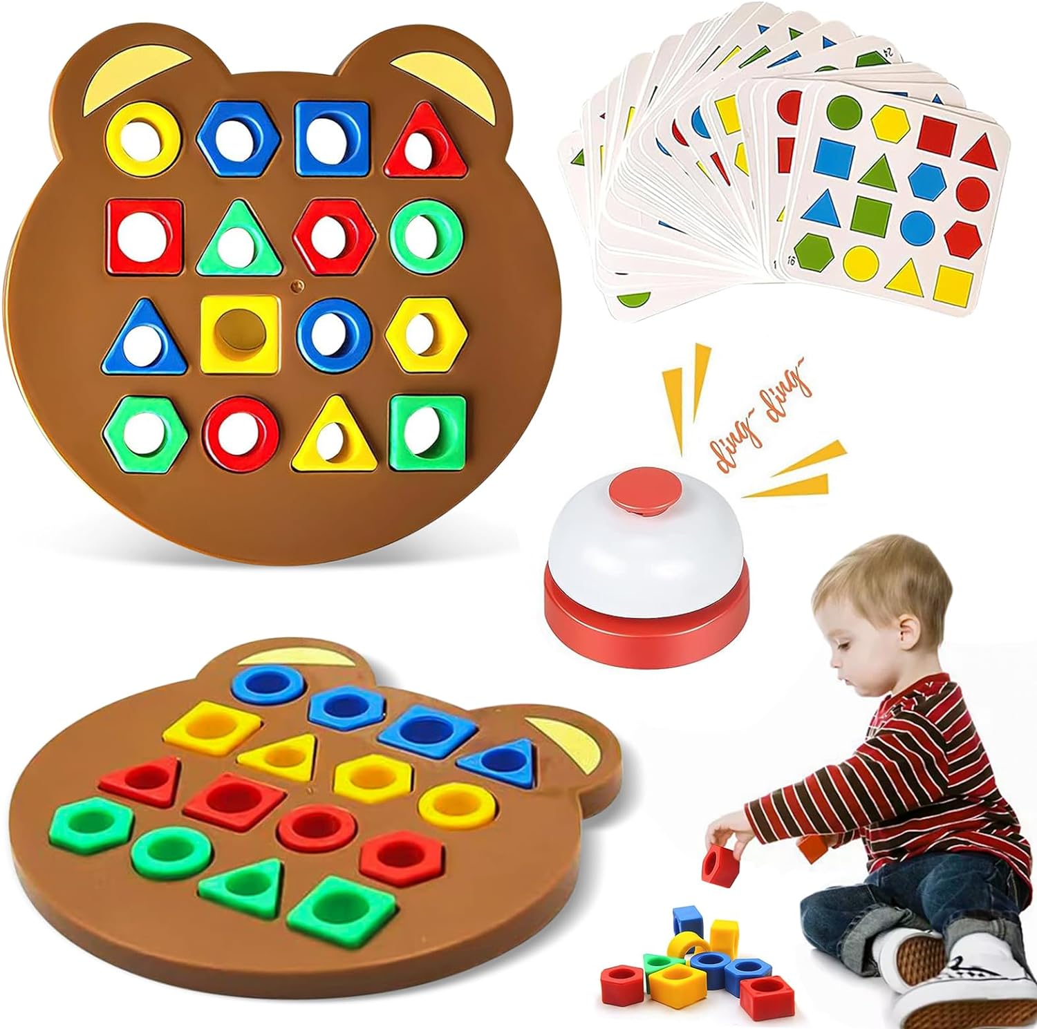 Gioco di Associazione Forme Geometriche e Colori