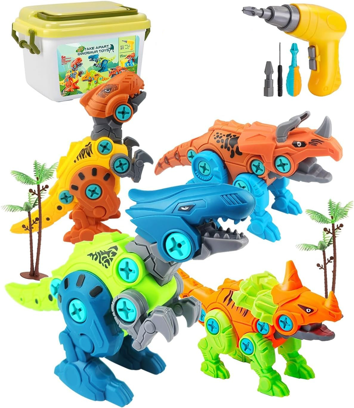 Dinosauro Giocattolo da Costruire per Bambini