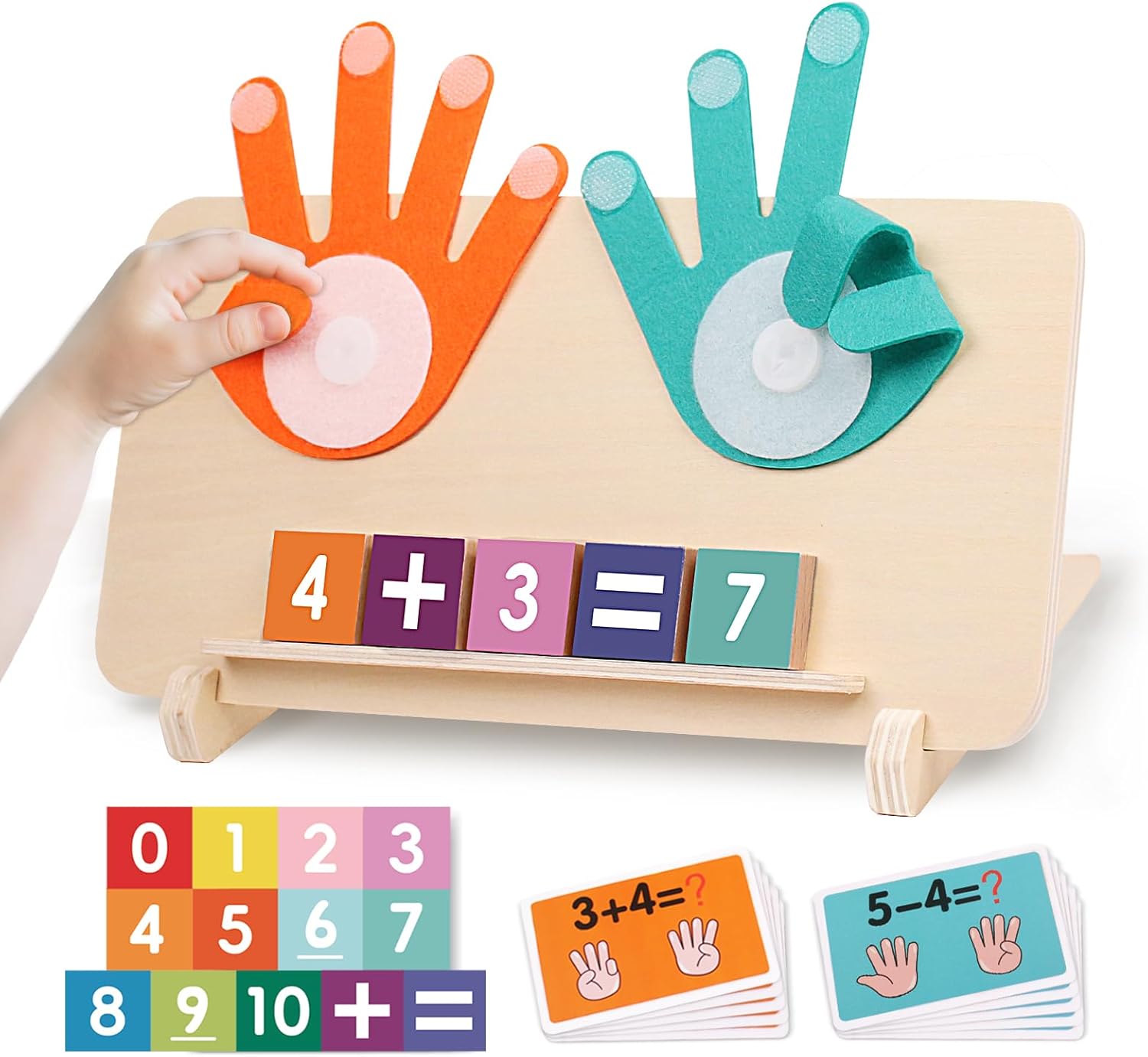 Jeu de Calcul Montessori en Bois