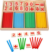 Bâton de Calcul Montessori en Bois