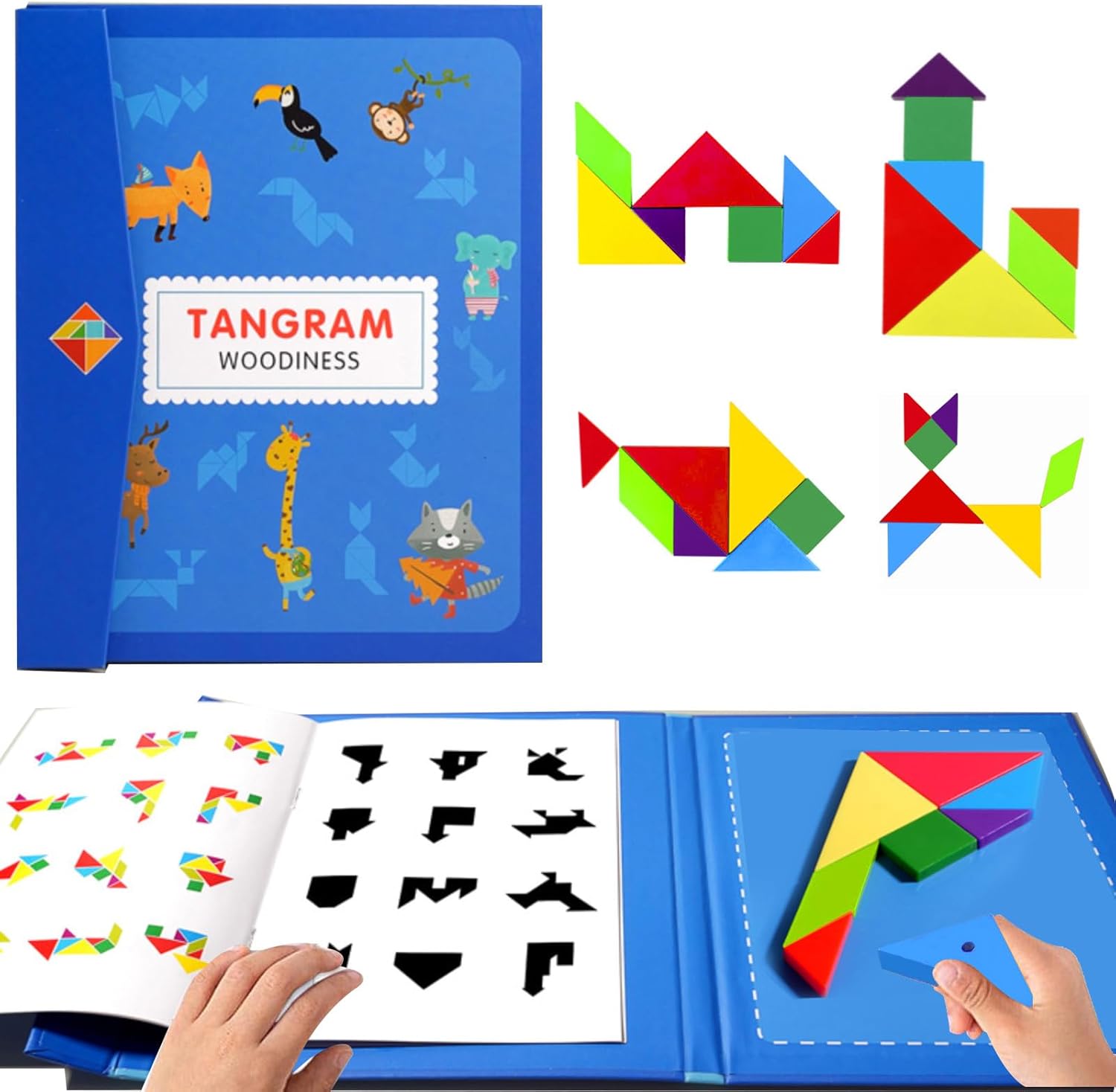 Tangram Magnetico per Bambini