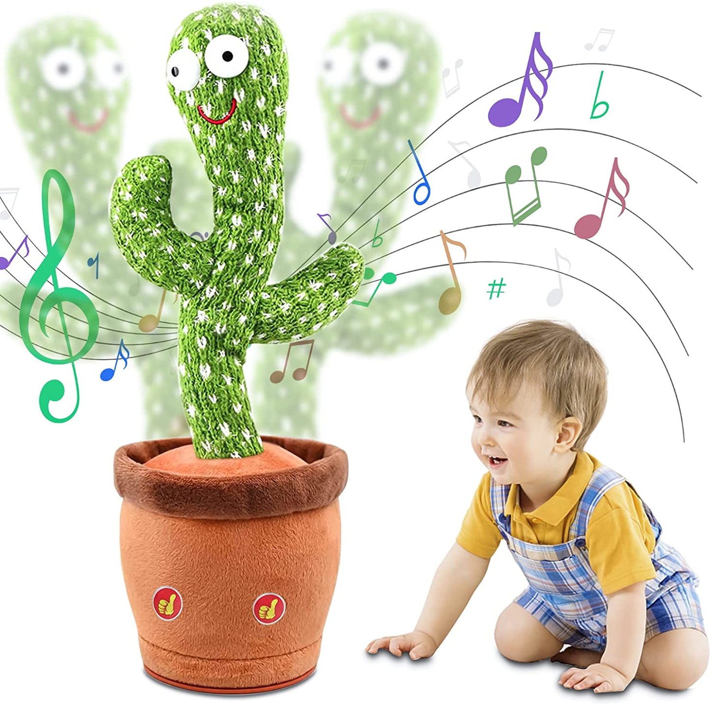 Cactus che Parla Balla e Ripete
