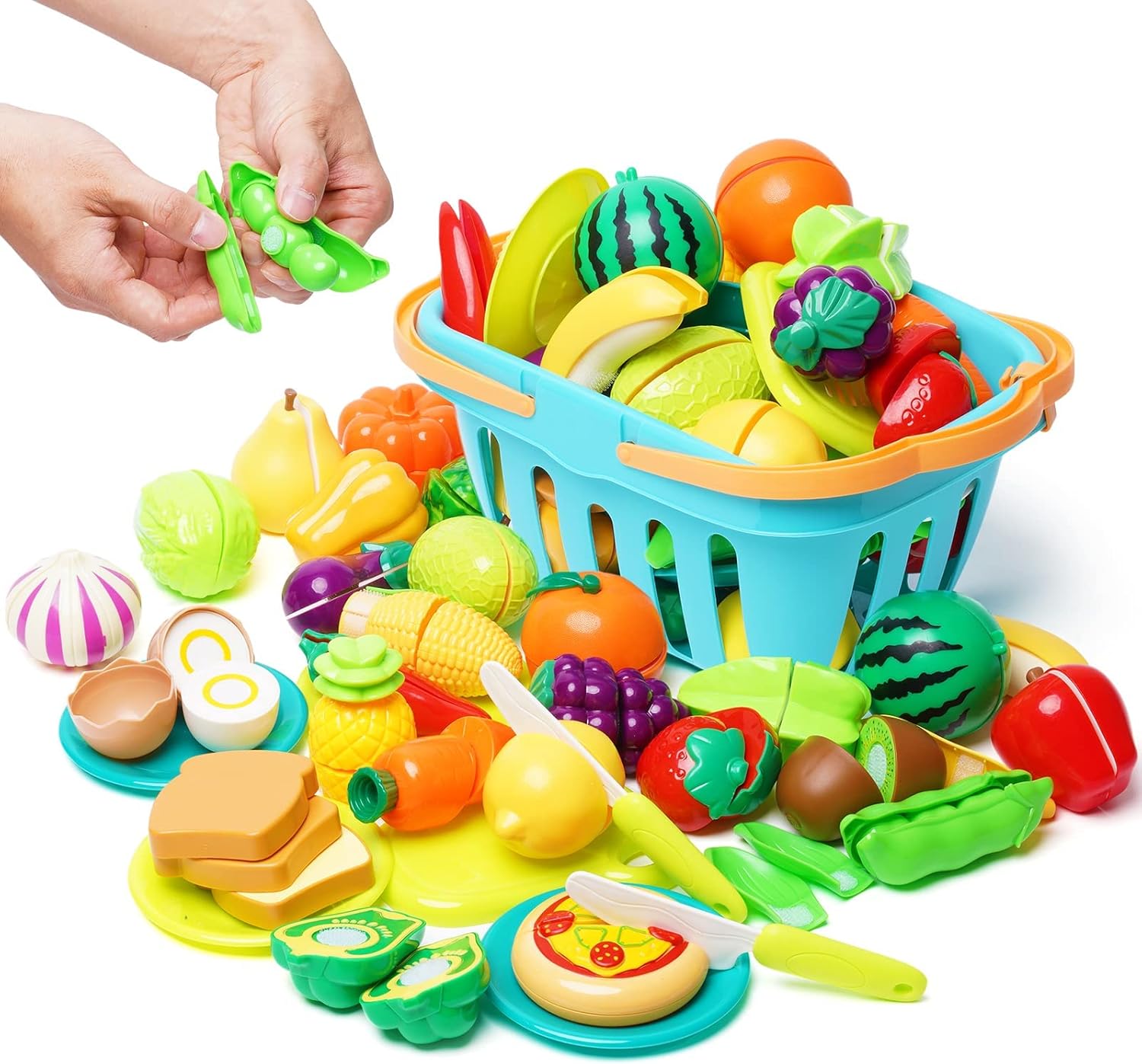 Cucina Giocattolo con Frutta e Verdura da Tagliare