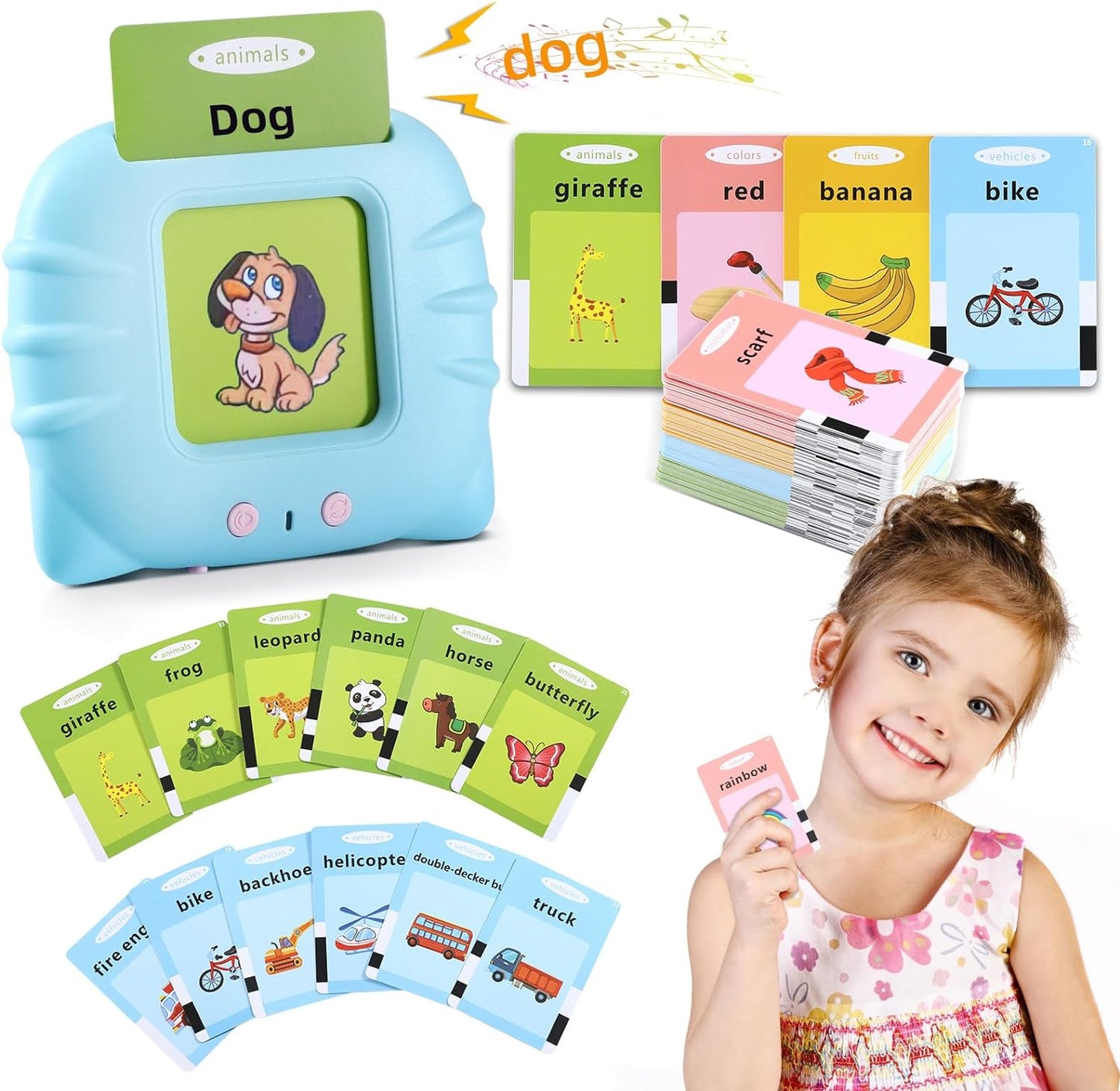 Flash Card Parlanti per Bambini