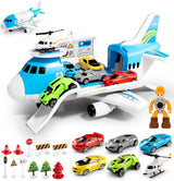 Giocattolo Aereo da Carico per Bambini Trasportatore di Auto