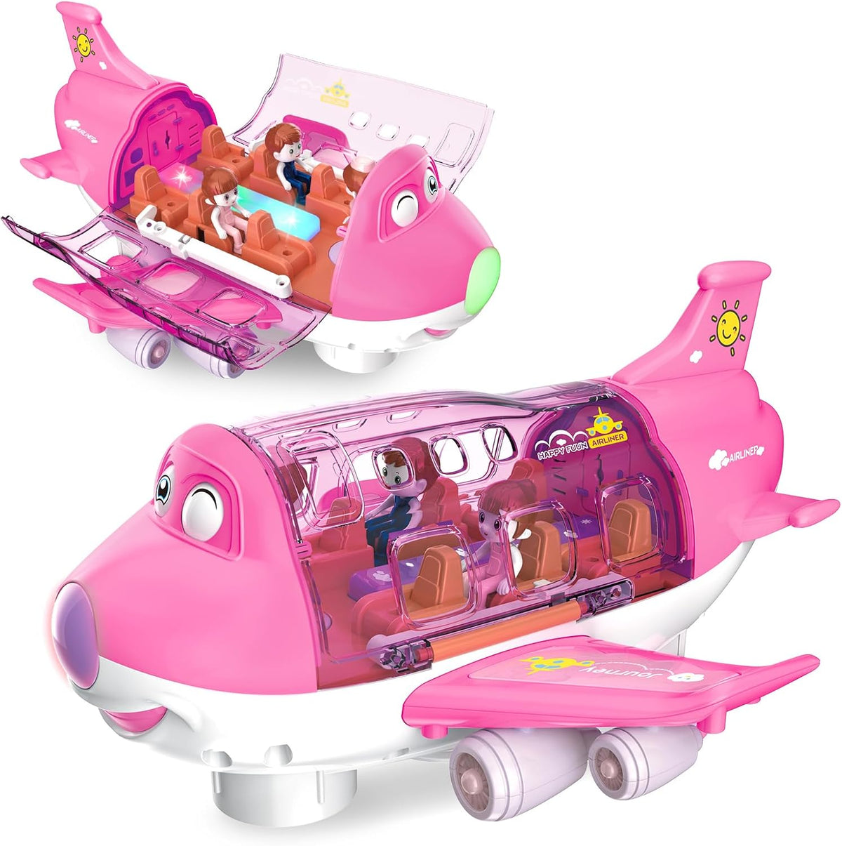 Jouet Avion Musical Lumineux Enfant et Bébé
