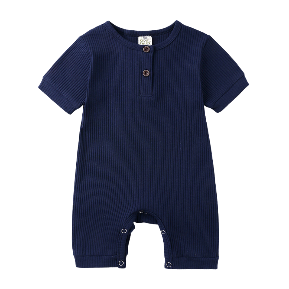 Combinaison Bébé Coton - Manches Courtes