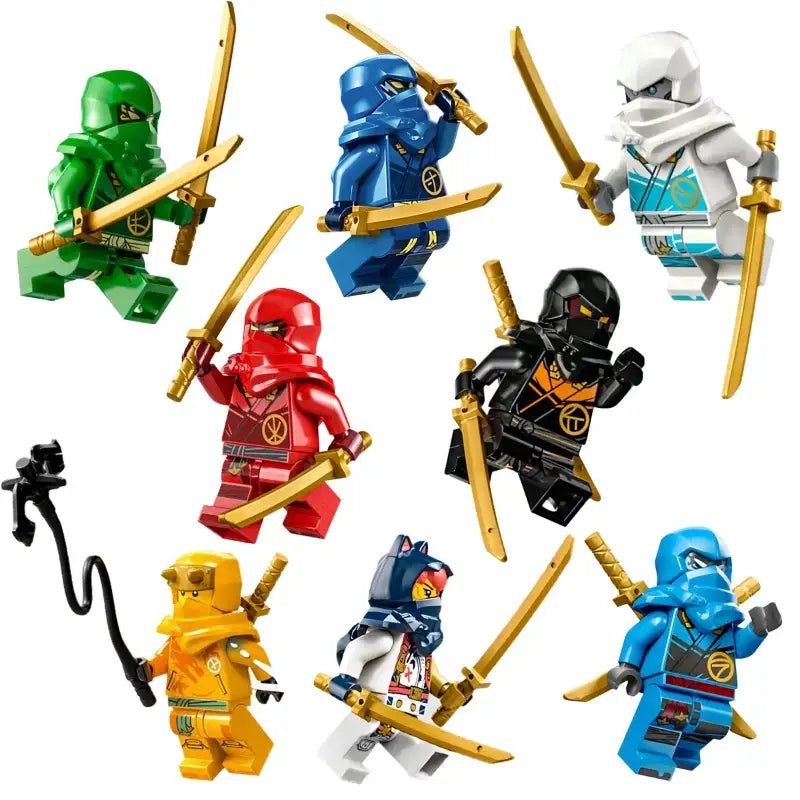 8 Lego Ninjago Figures