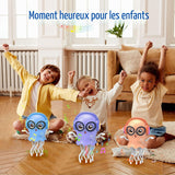 Popi la Pieuvre - 🐙 Le jouet qui fait rire bébé à tous les coups + EBOOK GRATUIT: "20 différentes façons de jouer avec Popi"