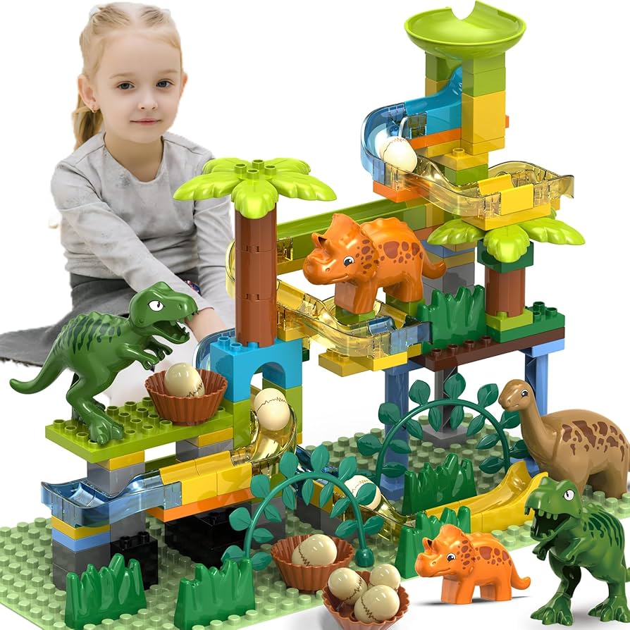 Dinosaur Marble Run for Kids