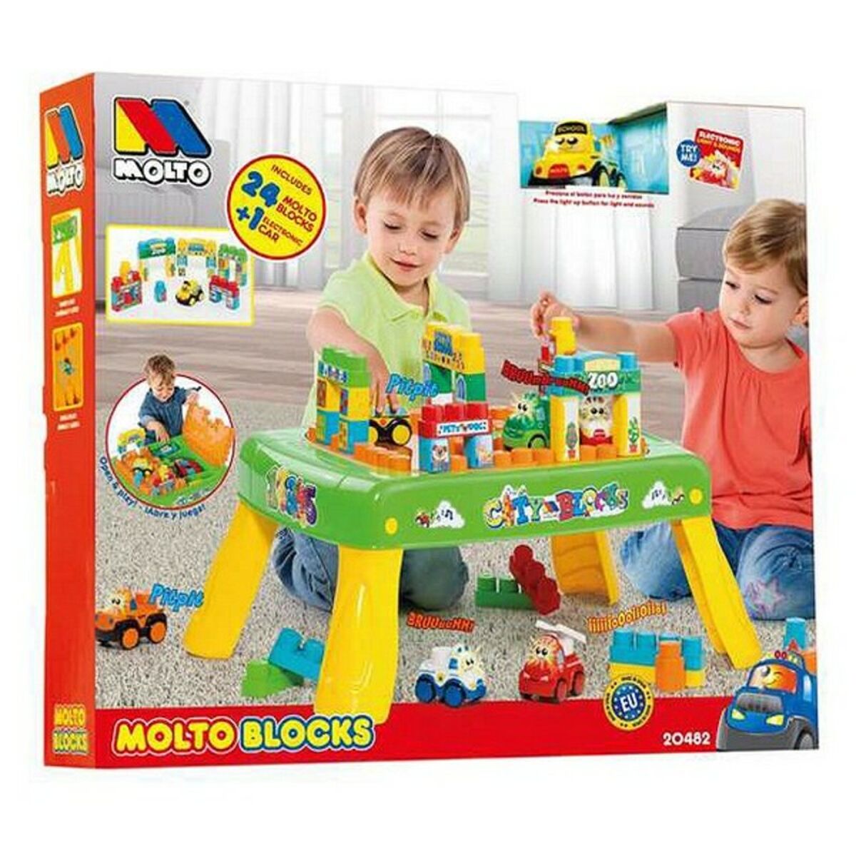 Interactive Moltó Toy (24 pcs)