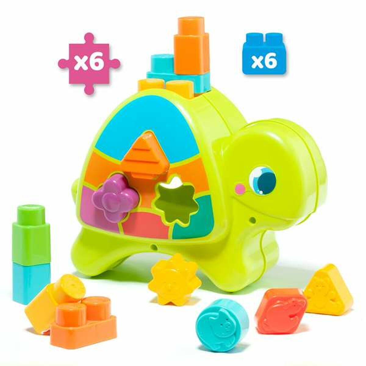 Moltó Interactive Toy 57 x 27.5 x 97 cm Turtle 12 Pieces