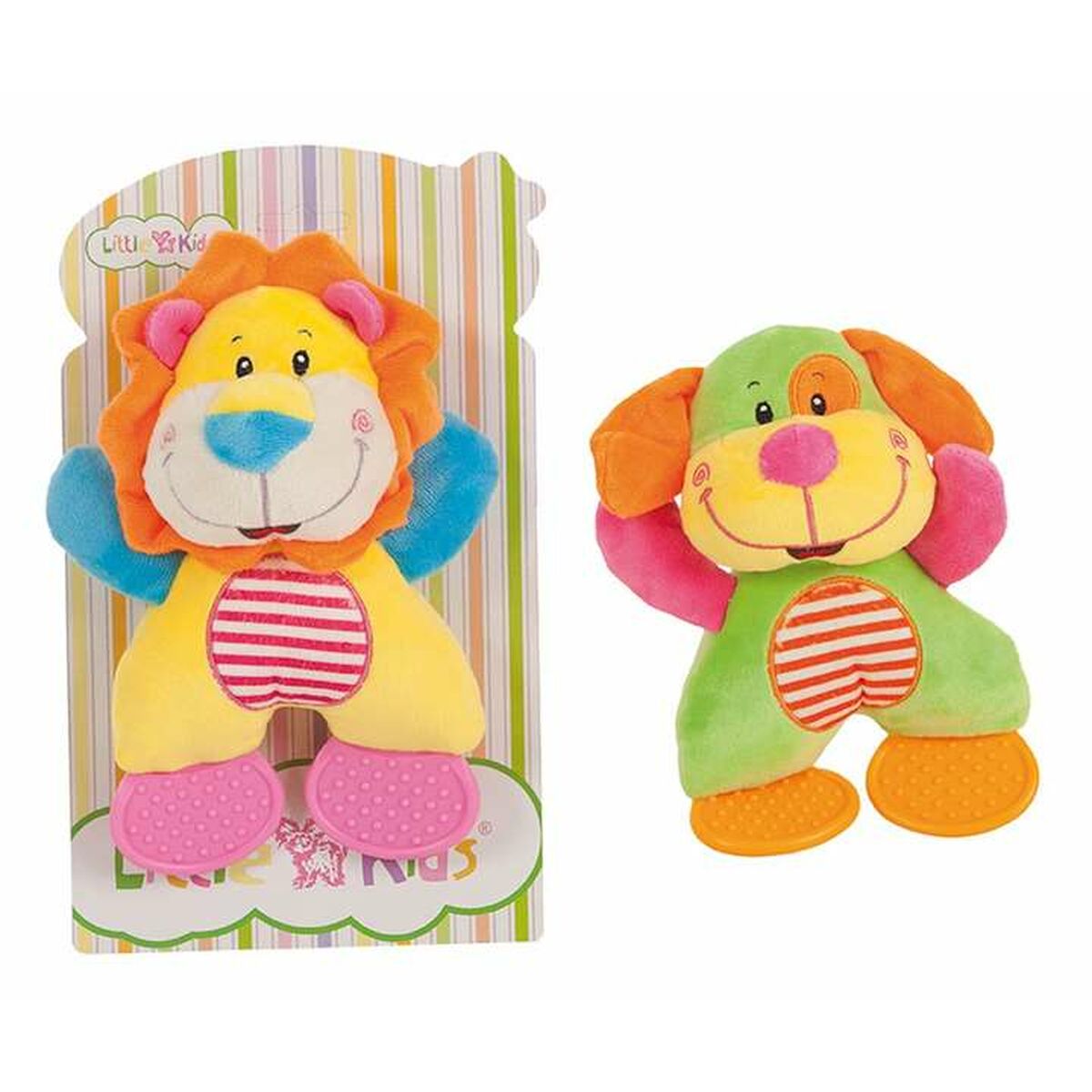 Anneau de dentition pour bébé 20 cm Jouet Peluche animaux